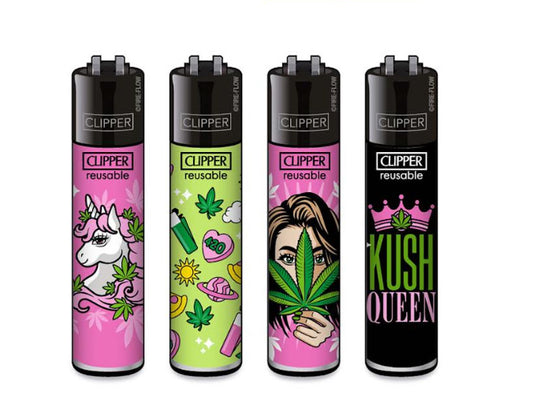 CLIPPER LIGHTERS - 420 GIRLY