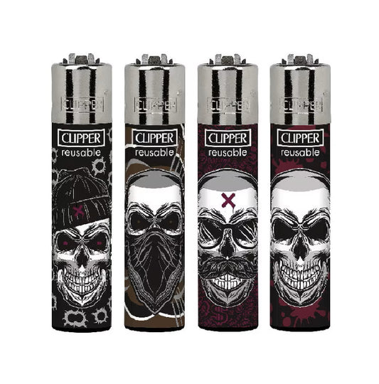 CLIPPER LIGHTERS - X-BOYS SKULLS