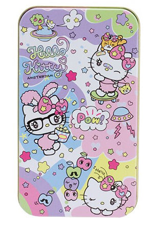 HELLO KITTY MEDIUM TOBACCO TINS BY G-ROLLZ - 9 DIFFERENT DESIGNS - STORAGE BOXES