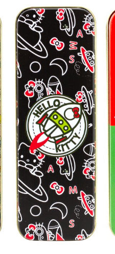 HELLO KITTY SMALL TOBACCO TINS BY G-ROLLZ - 4 DIFFERENT DESIGNS - STORAGE BOXES