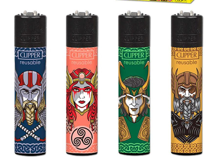 CLIPPER LIGHTERS - NORDIC GODS