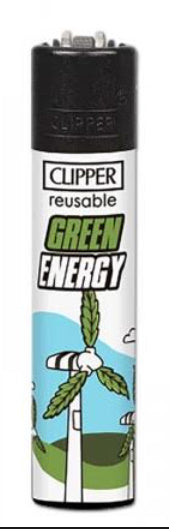 CLIPPER LIGHTERS - PURE GREEN