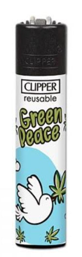 CLIPPER LIGHTERS - PURE GREEN