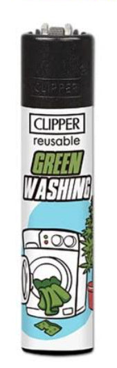 CLIPPER LIGHTERS - PURE GREEN