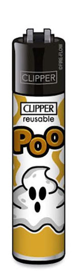 CLIPPER LIGHTERS - JOKE POO'S