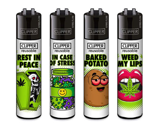 CLIPPER LIGHTERS - HIGH SLOGANS