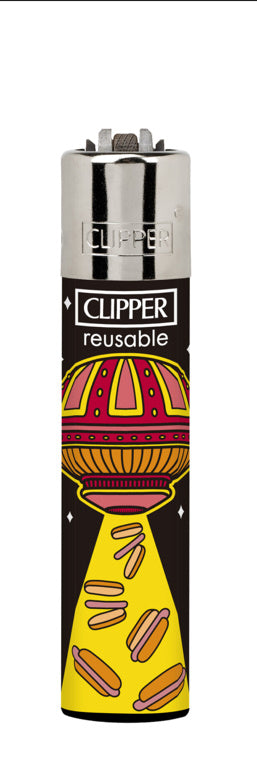 CLIPPER LIGHTERS - FAST FOOD UFO'S
