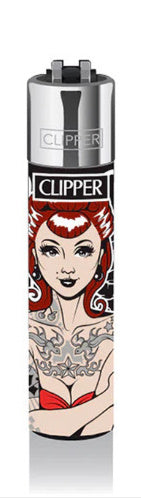 CLIPPER LIGHTERS - TATTOO ROCKABILLY GIRLS