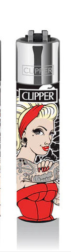 CLIPPER LIGHTERS - TATTOO ROCKABILLY GIRLS