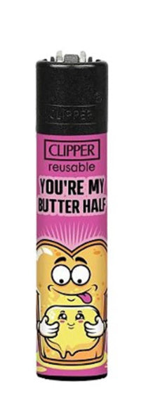 CLIPPER LIGHTERS - FOOD SLOGANS