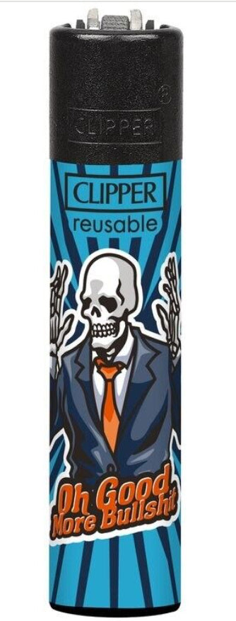 CLIPPER LIGHTERS - FUNNY SKULLS