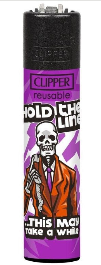 CLIPPER LIGHTERS - FUNNY SKULLS