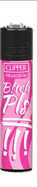 CLIPPER LIGHTERS - GIRL POWER PINK