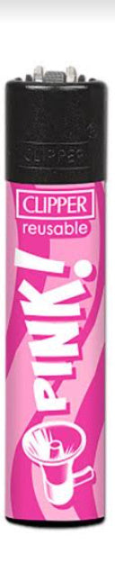 CLIPPER LIGHTERS - GIRL POWER PINK