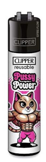 CLIPPER LIGHTERS - NAUGHTY PUSSY