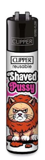 CLIPPER LIGHTERS - NAUGHTY PUSSY