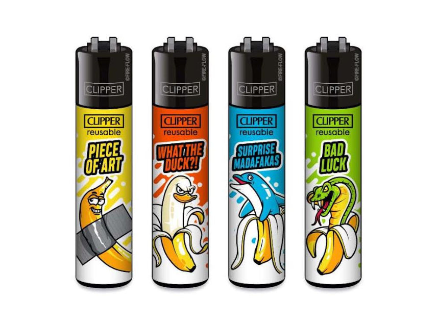 CLIPPER LIGHTERS - FREAKING BANANAS