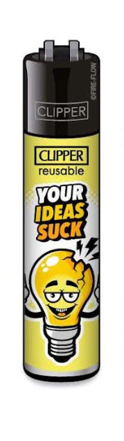 CLIPPER LIGHTERS - SNAPPY SLOGANS