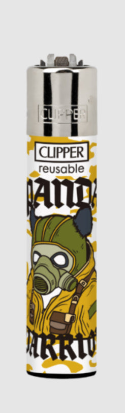 CLIPPER LIGHTERS - PANDA WARRIORS