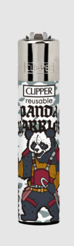 CLIPPER LIGHTERS - PANDA WARRIORS