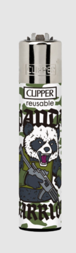 CLIPPER LIGHTERS - PANDA WARRIORS