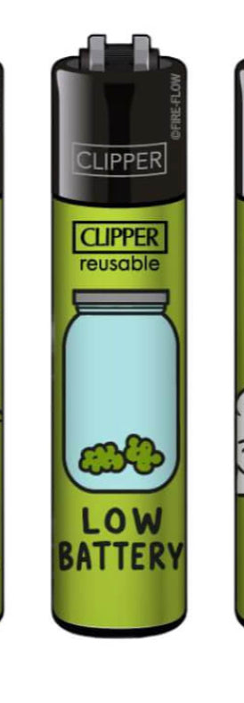 CLIPPER LIGHTERS - THINK GREEN