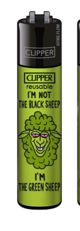 CLIPPER LIGHTERS - THINK GREEN