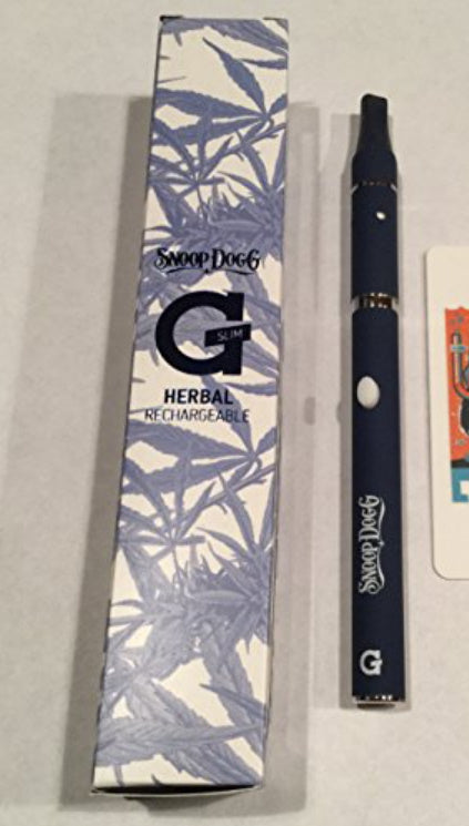 SNOOP DOGG "G SLIM" VAPORIZER - RECHARGEABLE DISPOSABLE DRY HERB VAPORIZER