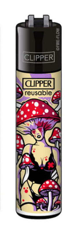 CLIPPER LIGHTERS -KINKY SHROOMS