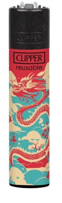 CLIPPER LIGHTERS - JAPANESE DRAGONS