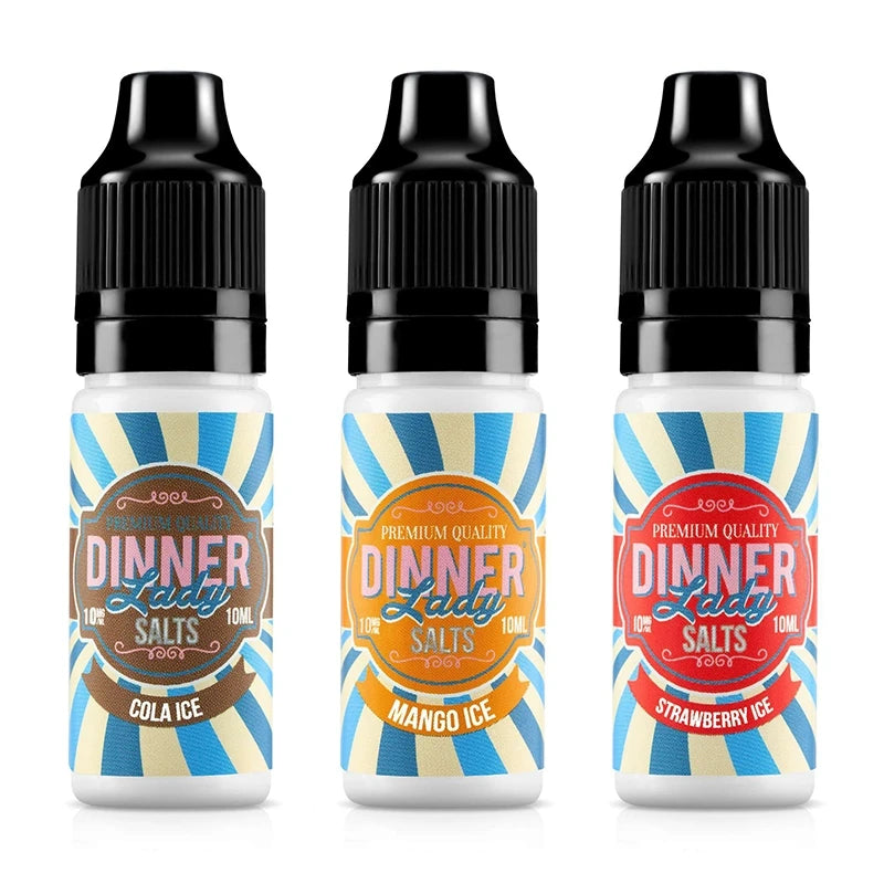 DINNER LADY 10mg NIC SALTS 10ml - CHOOSE FLAVOUR