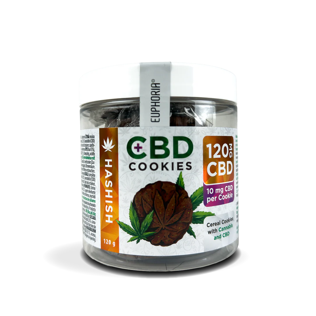 Euphoria CBD Cookies 120mg CBD