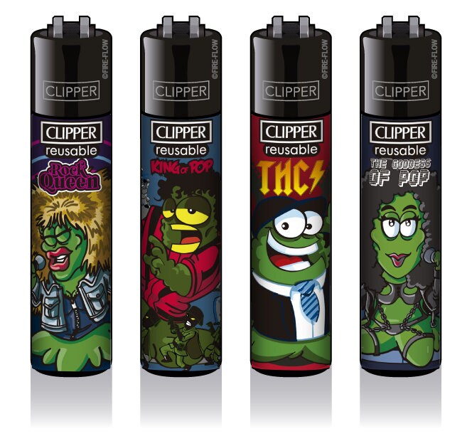 WHOLESALE CLIPPER LIGHTERS - FULL TRAYS OF 48 OR 40 CLIPPERS - RARE BULK - LOADS OF DIFFERENT DESIGNS