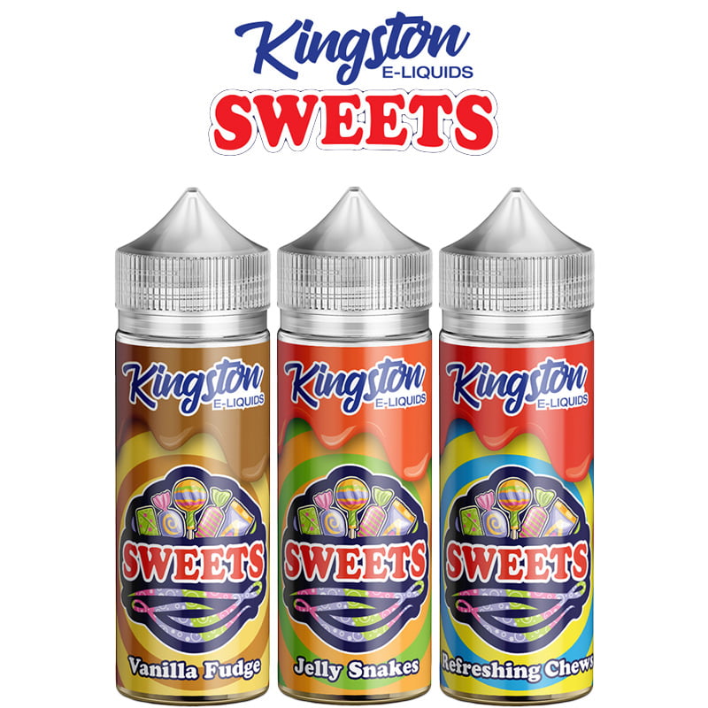 KINGSTON SWEETS 100ml SHORTFILL E-LIQUIDS