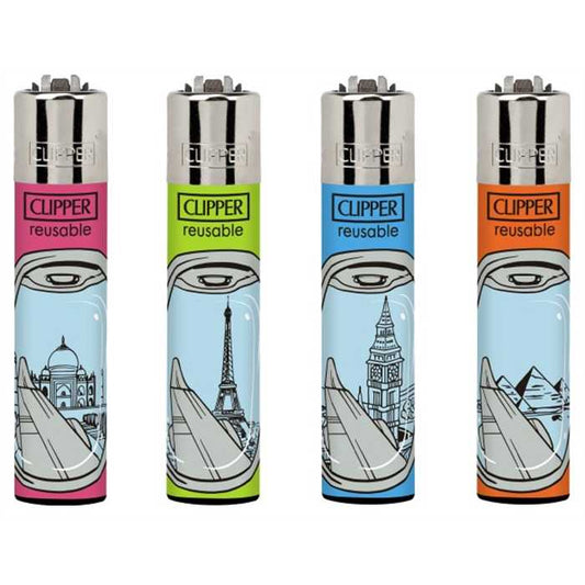 CLIPPER LIGHTERS - FAMOUS LANDMARKS