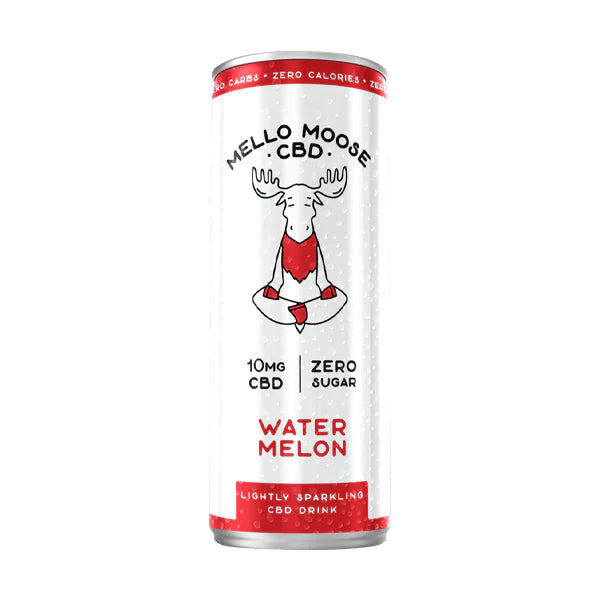 MELLO MOOSE CBD 10mg CBD DRINKS LIGHTLY SPARKLING - CHOOSE FLAVOUR