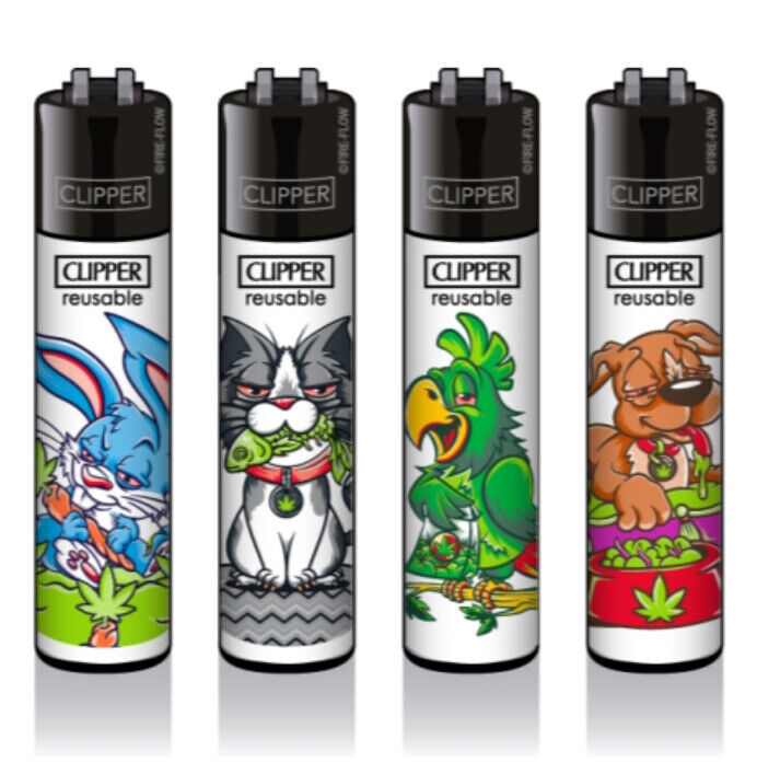 WHOLESALE CLIPPER LIGHTERS - FULL TRAYS OF 48 OR 40 CLIPPERS - RARE BULK - LOADS OF DIFFERENT DESIGNS