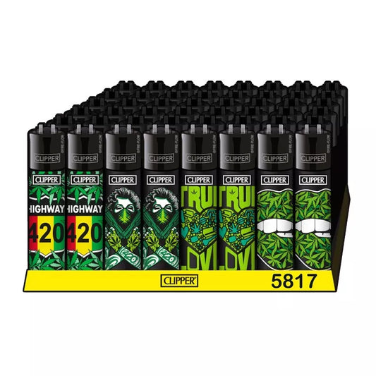 WHOLESALE CLIPPER LIGHTERS - FULL TRAYS OF 48 OR 40 CLIPPERS - RARE BULK - LOADS OF DIFFERENT DESIGNS