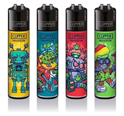 WHOLESALE CLIPPER LIGHTERS - FULL TRAYS OF 48 OR 40 CLIPPERS - RARE BULK - LOADS OF DIFFERENT DESIGNS