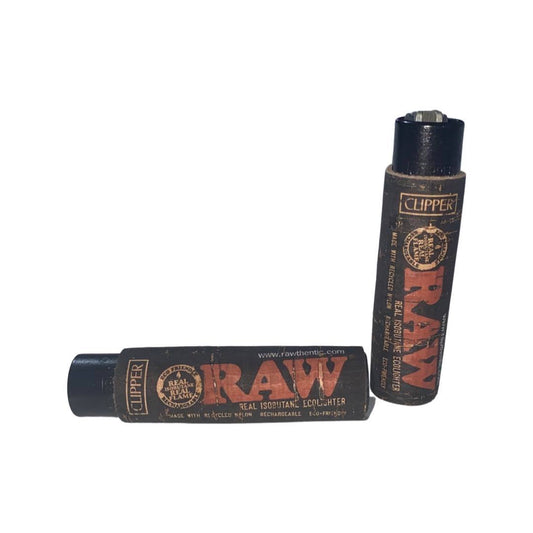 RAW BLACK CORK CLIPPER - RAWTHENTIC OFFICIAL CLIPPER LIGHTER