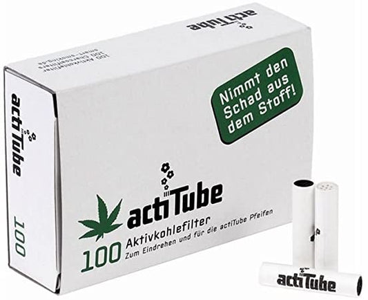 ACTITUBE 8mm ACTIVATED CHARCOAL FILTERS
