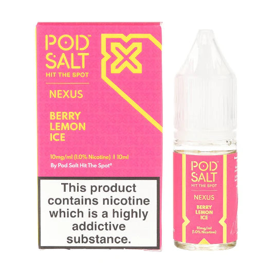 POD SALT NEXUS 5mg NIC SALTS - 10ml CHOOSE FLAVOUR