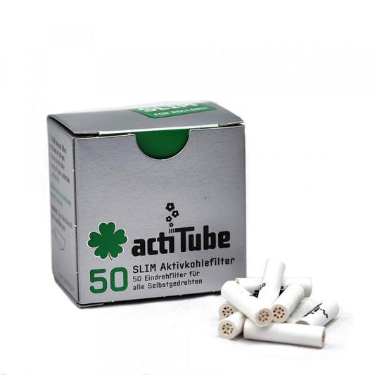 ACTITUBE SLIM 7mm ACTIVATED CHARCOAL FILTERS