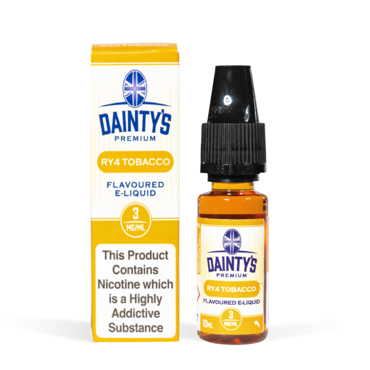 DAINTY'S 10ml - RY4 TOBACCO 50/50 E-LIQUID