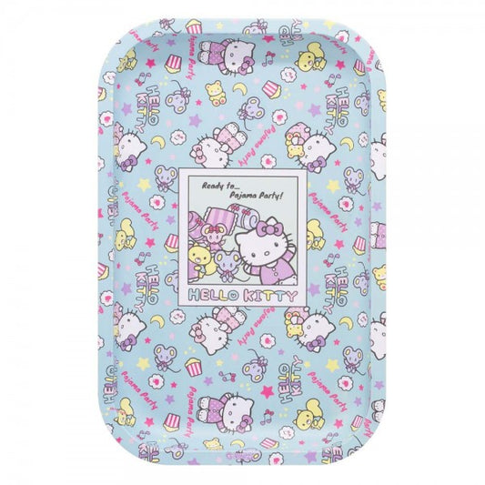 HELLO KITTY "PYJAMA PARTY" METAL ROLLING TRAY BY G-ROLLZ - MEDIUM