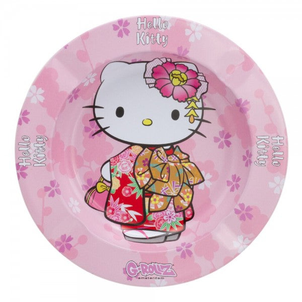 HELLO KITTY ASHTRAY - "JAPANESE PINK KIMONO" DESIGN