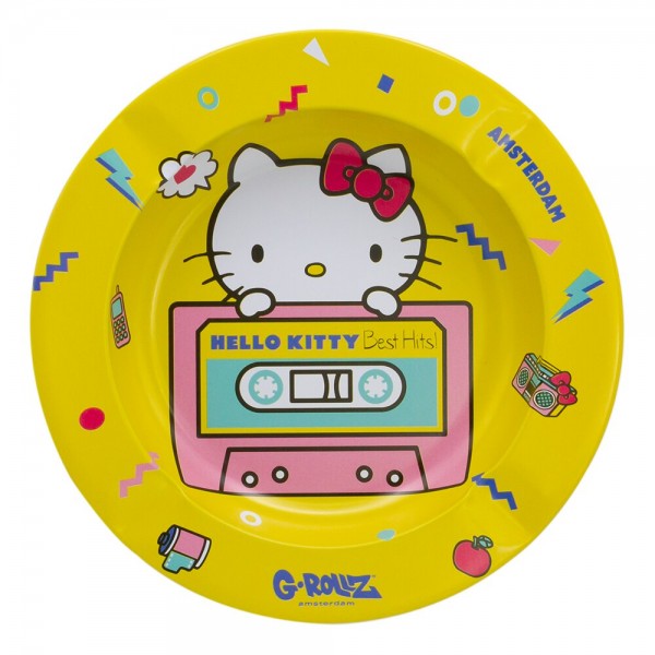 HELLO KITTY ASHTRAY - "GREATEST HITS" DESIGN