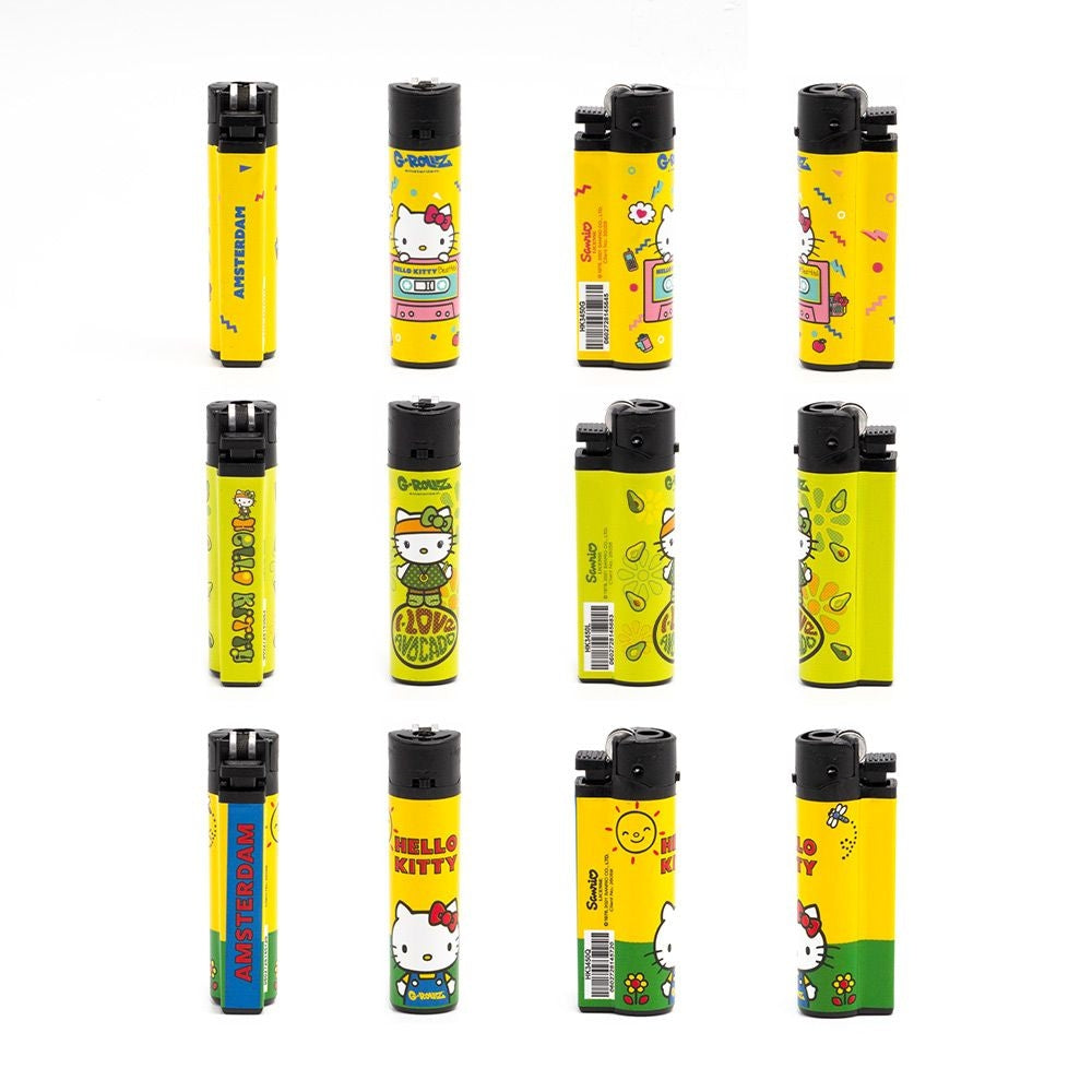 HELLO KITTY LIGHTERS - CLASSIC RETRO DESIGNS