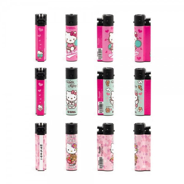 HELLO KITTY LIGHTERS - PINK LOVE DESIGNS