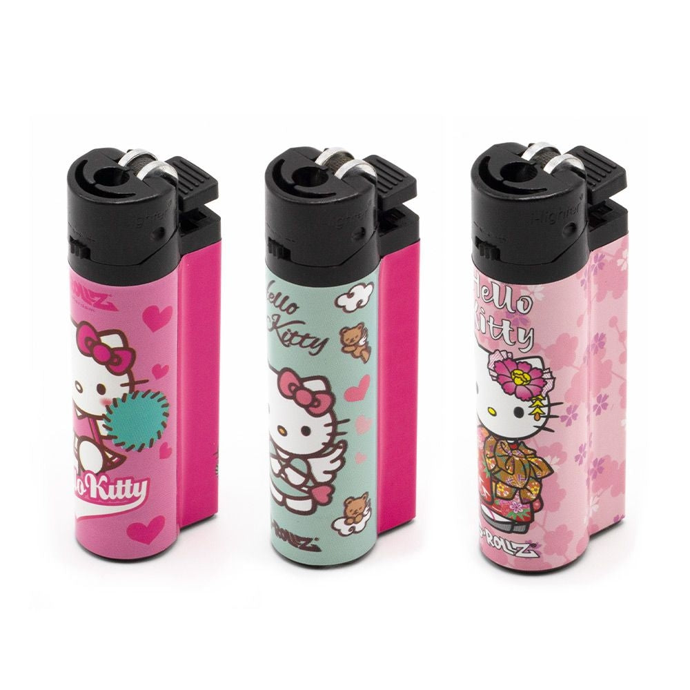HELLO KITTY LIGHTERS - PINK LOVE DESIGNS